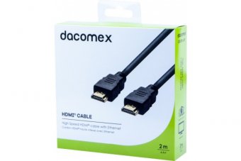 DACOMEX Cordon HDMI haute vitesse avec Ethernet - 2 m 