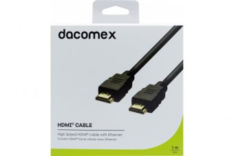 DACOMEX Cordon HDMI haute vitesse avec Ethernet - 1 m 