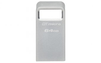 Kingston DataTraveler Micro - Clé USB - 64 Go - USB 3.2 Gen 1 