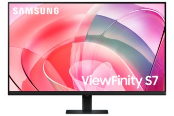 Samsung ViewFinity S7 S32D700EAU - S70D Series - écran LED - 32" - 3840 x 2160 UHD @ 60 Hz - VA - 350 cd/m² - 3000:1 - HDR10 - 5 ms - HDMI, DisplayPort - noir 