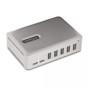 StarTech.com Hub USB-C à 7 Ports - USB-A/USB-C - Auto-Alimenté - 10Gbps - Concentrateur (hub) - 5 x USB 3.2 Gen 2 + 2 x USB-C 3.2 Gen 2 - de bureau 