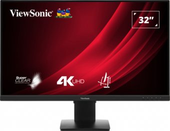 ViewSonic VG3208-4K - Écran LED - 32" (31.5" visualisable) - 3840 x 2160 4K @ 60 Hz - VA - 300 cd/m² - 3000:1 - HDR10 - 4 ms - 2xHDMI, DisplayPort 