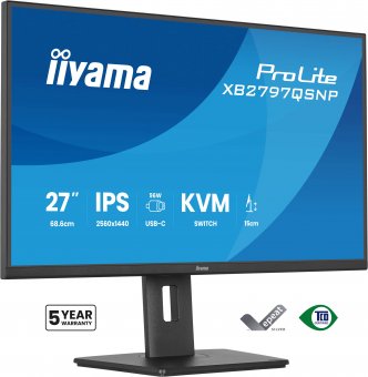 27'' IPS QHD 75Hz puertos y KVM Pro Max - disponible 15 jours 