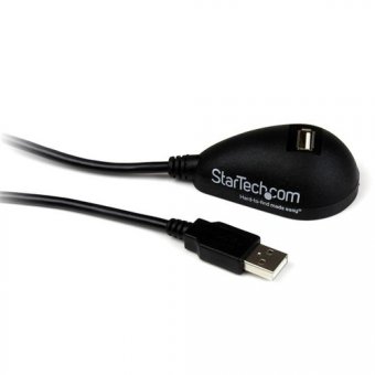 StarTech.com Câble d'Extension Mâle/Femelle USB 2.0 de 1.50m - Prolongateur USB pour Bureau - 1x USB A Mâle - 1x USB A Femelle - Rallonge de câble USB - USB (M) pour USB (F) - 1.5 m - noir - pour P/N: MSDREADU2OTG, USB56KEM3, USB56KEMH2, UUSBOTG 
