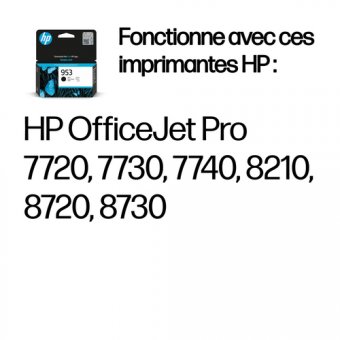 HP 953 - noir - original - cartouche d'encre 