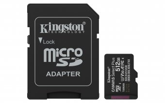 512GB microSDXC Canvas Select Card+ADP - disponible 24 / 48h 