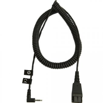 Jabra - Câble pour casque micro - jack micro mâle pour Déconnexion rapide mâle 