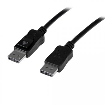 StarTech.com Câble DisplayPort actif de 10 m - Cordon DP vers DP - M/M - 2560x1600 - Noir - Câble DisplayPort - DisplayPort (M) pour DisplayPort (M) - 10 m - actif, verrouillé - noir - pour P/N: DK30C2DPEPUE, DK30C2DPPDUE, DK31C3HDPD, DK31C3HDPDUE, DKM30C 