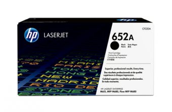 HP 652A - noir - original - LaserJet - cartouche de toner (Unitaire) 