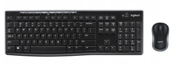 Logitech Desktop MK270 Wireless [FR] black/noir - disponible 24 / 48h 