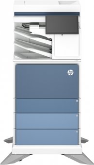 HP LaserJet Enterprise Flow MFP 6800zfsw - Imprimante multifonctions - couleur - laser - Legal (216 x 356 mm) (original) - A4/Legal (support) - jusqu'à 52 ppm (copie) - jusqu'à 52 ppm (impression) - 1750 feuilles - 33.6 Kbits/s - Gigabit LAN, hôte USB 2.0 
