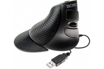 DACOMEX Souris verticale V200-U-B USB noire 