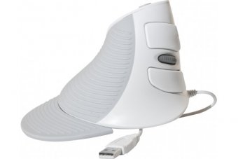 DACOMEX Souris verticale V200-U USB blanche 