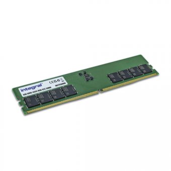Integral - DDR5 - module - 32 Go - DIMM 288 broches - 4800 MHz / PC5-38400 - CL40 - 1.1 V - mémoire sans tampon - on-die ECC 