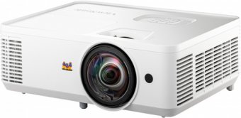 XGA (1024x768), 4000 ANSI Lumens, contraste 15 000:1, Technologie SuperColor, compatible 3D, ratio de projection 0.616, Bruit (Eco) 27dB, HDMI x2, VGA-in x1, VGA-out x1, USB type-A, Haut-Parleurs 16W, keystone Auto V, 3X fast input, Durée de vie de la sou 