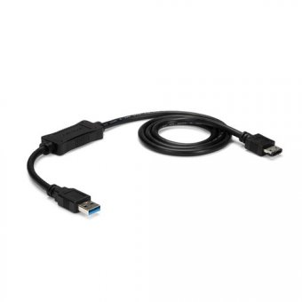 StarTech.com Câble adaptateur USB 3.0 vers eSATA de 91cm pour HDD / SSD / ODD - Câble USB 3.0 pour disque dur eSATA avec SATA 6Gb/s - M/F - Contrôleur de stockage - eSATA 6Gb/s - USB 3.0 