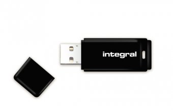 Integral - Clé USB - 8 Go - USB 2.0 - noir 