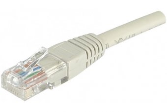 Cordon RJ45 catégorie 6 U/UTP gris - 1,5 m 