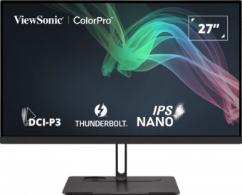 ViewSonic ColorPro VP2776T-4K - Écran LED - 27" - 3840 x 2160 4K @ 60 Hz - IPS - 400 cd/m² - 2000:1 - DisplayHDR 400 - 5 ms - 2xHDMI, DisplayPort, USB-C - haut-parleurs 