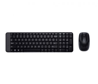 Logitech mk220 - Ensemble clavier et souris - sans fil - Français 
