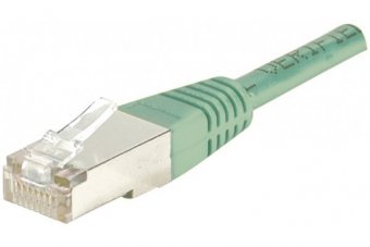 Cordon RJ45 catégorie 6 F/UTP vert - 10 m 