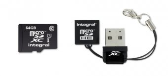 Integral UltimaPro - Carte mémoire flash - 64 Go - UHS Class 1 / Class10 - microSDXC UHS-I 