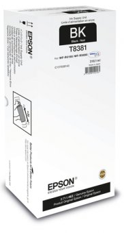 Epson T8381 - 318.1 ml - noir - original - recharge d'encre - pour WorkForce Pro WF-R5190, WF-R5190DTW, WF-R5690, WF-R5690DTWF, WF-R5690DTWFL 