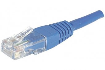 Cordon RJ45 catégorie 6 U/UTP bleu - 2 m 