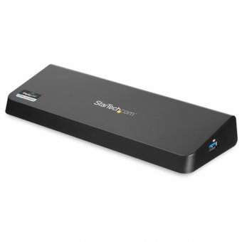 StarTech.com Station d'accueil USB 3.0 PC portable / Ultrabook - 2 sorties vidéo HDMI / DisplayPort 4K, GbE, USB 3.0, charge rapide USB - Station d'accueil - USB - HDMI, DP - 1GbE - pour P/N: ARMBARDUO, ARMDUAL, ARMDUAL30, ARMSLIMDUO 