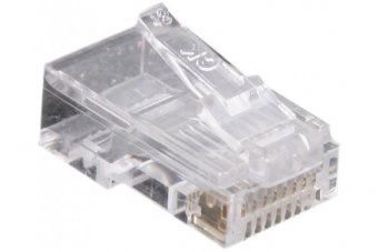 Connecteur à sertir 8P8C RJ45 UTP Téléphonie - lot de 10 