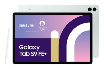 Samsung Galaxy Tab S9 FE+ - Tablette - Android 13 - 128 Go - 12.4" TFT (2560 x 1600) - Logement microSD - menthe 
