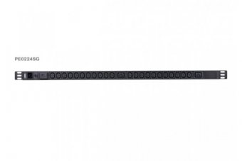 ATEN PE0224S PDU multiprise 19" 0U Parafoudre 16A 22 prises C13 - 2 prises C19 