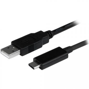 StarTech.com Câble USB 2.0 USB-A vers USB-C de 1 m - Cordon USB A vers C - Mâle / Mâle - Noir - Câble USB - USB-C (M) pour USB (M) - USB 2.0 - 1 m - noir - pour P/N: HB30C1A1CPD, HB30C3A1CFBW, HB30C3AGEPD, HB30C3APDW, HB30C4ABW, ST4200MINIC 