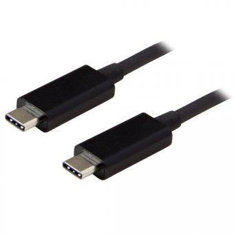 StarTech.com Câble USB 3.1 USB-C vers USB-C de 1 m - Cordon USB C vers C - Mâle / Mâle - Noir - Câble USB - USB-C (M) pour USB-C (M) - USB 3.1 - 1 m - noir - pour P/N: HB31C2A2CME, HB31C3A1CME, M2E1BRU31C, PEXUSB311AC3, SV211HDUC, SV221HUC4K 