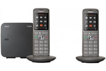 Gigaset CL660 DUO Tél. sans fil DECT - base + 2 combinés 