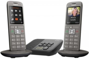 Gigaset CL660A DUO Tél. DECT +REP. - base + 2 combinés 