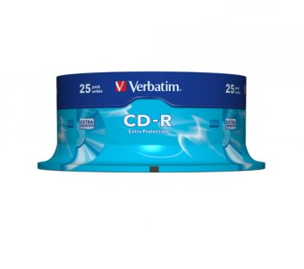 Verbatim datalife 25 x cd-r 700 mo 52x spindle 