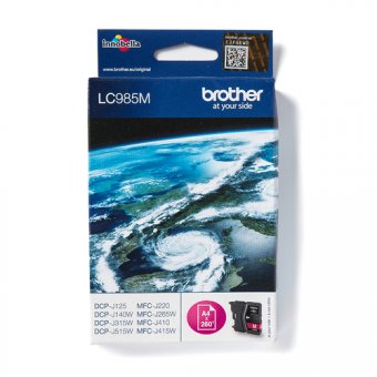Brother LC985M - 10 ml - magenta - original - cartouche d'encre - pour Brother DCP-J140W, DCP-J315W, DCP-J515W, MFC-J410 