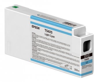 Epson T54X5 - 350 ml - cyan clair - original - cartouche d'encre - pour SureColor SC-P6000, SC-P7000, SC-P7000V, SC-P8000, SC-P9000, SC-P9000V 