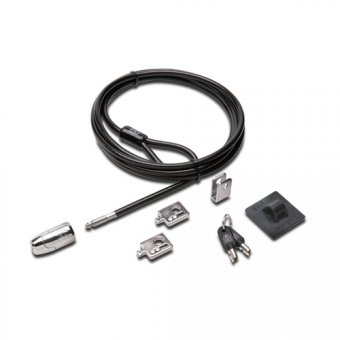 Kensington Desktop and Peripherals Standard Keyed Locking Kit 2.0 - Câble de sécurité - 2.4 m 