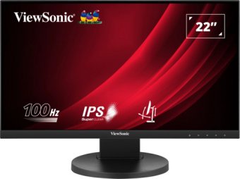 ViewSonic VG2208A - Écran LED - 22" (21.5" visualisable) - 1920 x 1080 Full HD (1080p) @ 100 Hz - IPS - 250 cd/m² - 1000:1 - 5 ms - HDMI, DisplayPort - haut-parleurs 