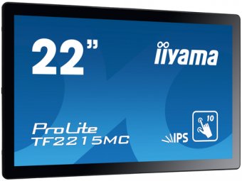 iiyama ProLite TF2215MC-B2 - Écran LED - 22" (21.5" visualisable) - cadre ouvert - écran tactile - 1920 x 1080 Full HD (1080p) @ 60 Hz - IPS - 350 cd/m² - 1000:1 - 14 ms - HDMI, VGA, DisplayPort - noir 