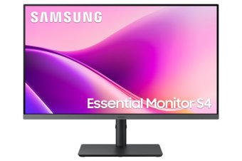 Samsung Essential S4 S27F430UAU - S43UF Series - écran LED - 27" - 1920 x 1080 Full HD (1080p) @ 100 Hz - IPS - 300 cd/m² - 1000:1 - 5 ms - HDMI, DisplayPort, USB-C - noir 