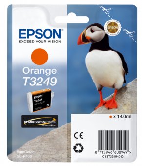 Epson T3249 - 14 ml - orange - original - cartouche d'encre - pour SureColor P400, SC-P400 