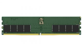 Kingston ValueRAM - DDR5 - module - 32 Go - DIMM 288 broches - 3200 MHz - CL52 - 1.1 V - mémoire non tamponnée chronométrée - on-die ECC 