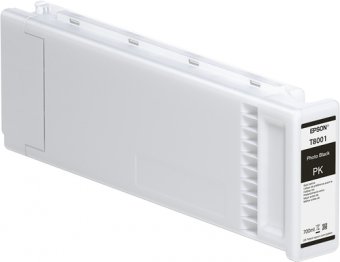 Epson T8001 - 700 ml - photo noire - original - cartouche d'encre - pour SureColor SC-P10000, SC-P20000, SC-P20000SE 