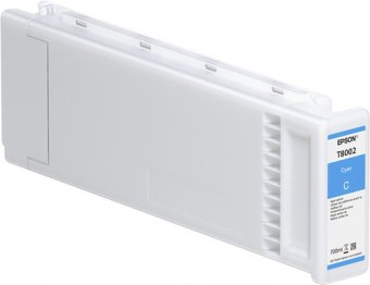 Epson T8002 - 700 ml - cyan - original - cartouche d'encre - pour SureColor SC-P10000, SC-P20000, SC-P20000SE 