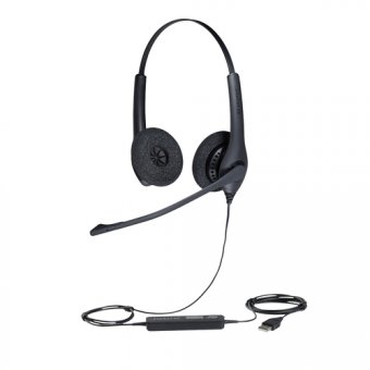 Jabra BIZ 1500 Duo - Micro-casque - sur-oreille - filaire - USB 