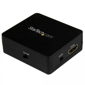 Startech Extracteur audio HDMI - Convertisseur HDMI vers audio 3,5 mm - Audio stéréo 2.1 - HDMI audio extractor - 1080p - Extracteur de signal audio HDMI 
