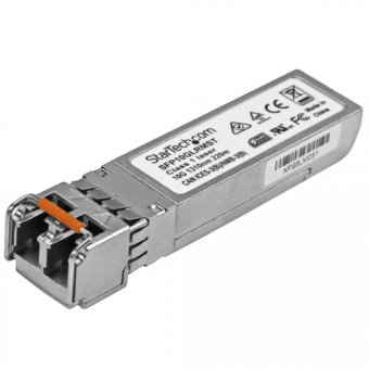 Startech Module de transceiver SFP+ à fibre optique 10 Gigabit - Compatible Cisco SFP-10G-LRM - Multimode LC - 220 m - Module transmetteur SFP+ (équivalent à : Cisco SFP-10G-LRM) - 10GbE - 10GBase-LRM - LC multi-mode - jusqu'à 220 m - 1310 nm 